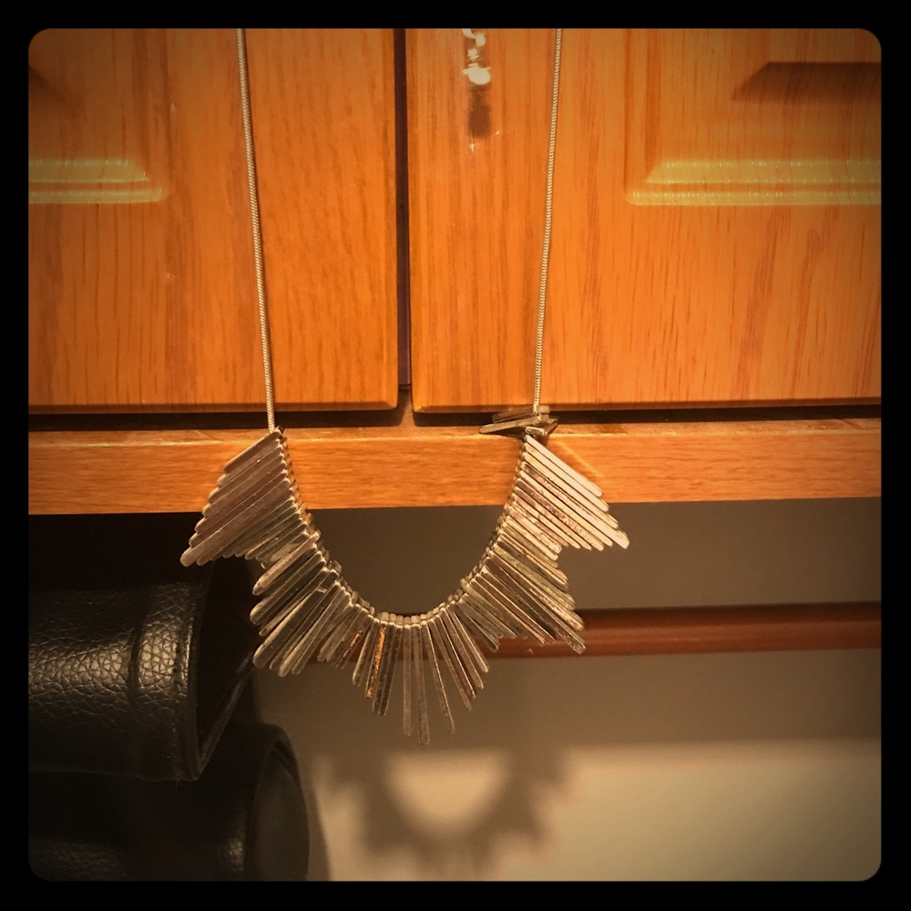 Silver necklace!